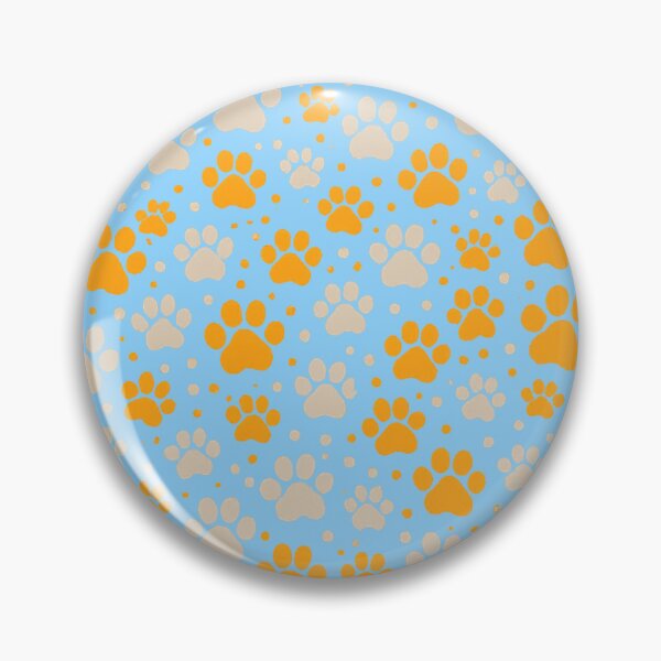 Item preview, Modern Multiplying Paw Print Seamless Pattern designed and sold by annenambiro.
