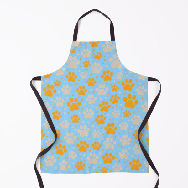 Item preview, Modern Multiplying Paw Print Seamless Pattern designed and sold by annenambiro.