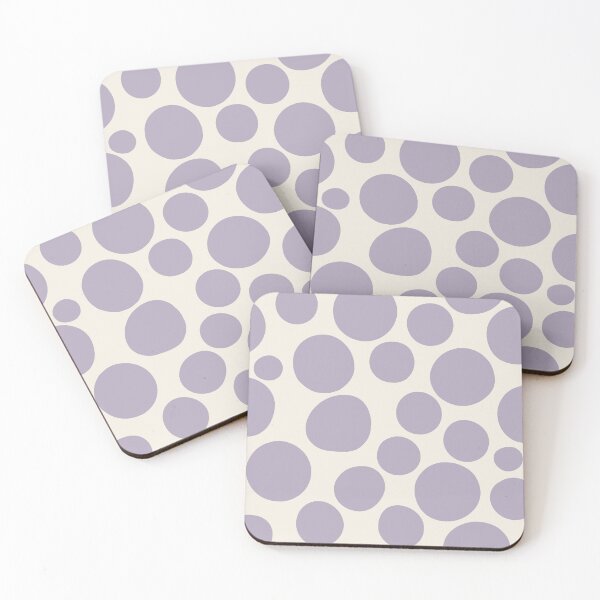 Item preview, Lavender Polka Dot Seamless Pattern designed and sold by Little Wimbly.