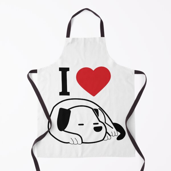Item preview, I Love Dogs Cute Sleepy Puppy Minimalist designed and sold by JengPath.