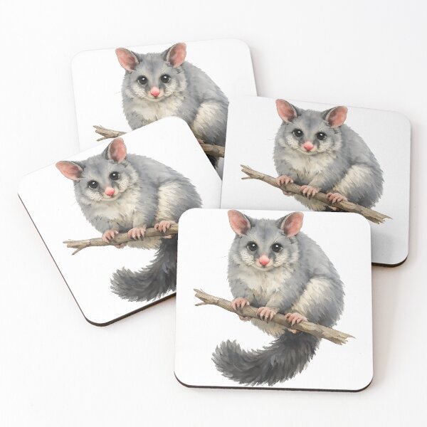 Item preview, Watercolour Brushtail Possum designed and sold by Jaruart.