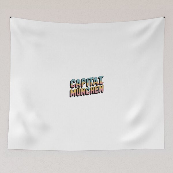Item preview, Capital München Retro Typography Design designed and sold by Artisan Finds Online.