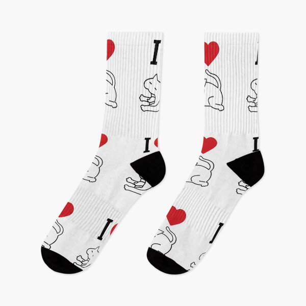 Item preview, I Love Cats Funny Quirky Yawning Cat designed and sold by JengPath.