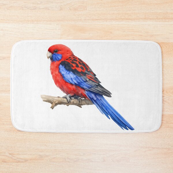 Item preview, Crimson Rosella Watercolour designed and sold by Jaruart.