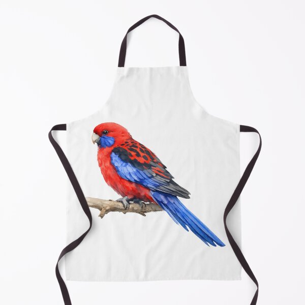 Item preview, Crimson Rosella Watercolour designed and sold by Jaruart.