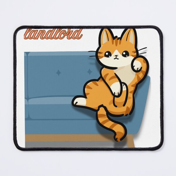 Item preview, landlord cat if you disobey he kick you out designed and sold by Helpfuly.