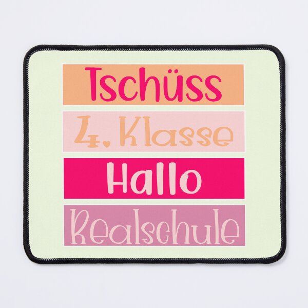 Item preview, School transfer to Realschule designed and sold by minimalartstory.