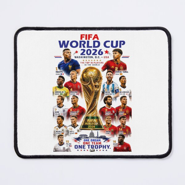 Item preview, FIFA WORLD CUP 2026 - ONE DREAM - ONE TEAM - ONE TROPHY designed and sold by DBM Photo Art 1.