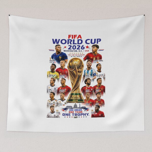 Item preview, FIFA WORLD CUP 2026 - ONE DREAM - ONE TEAM - ONE TROPHY designed and sold by DBM Photo Art 1.