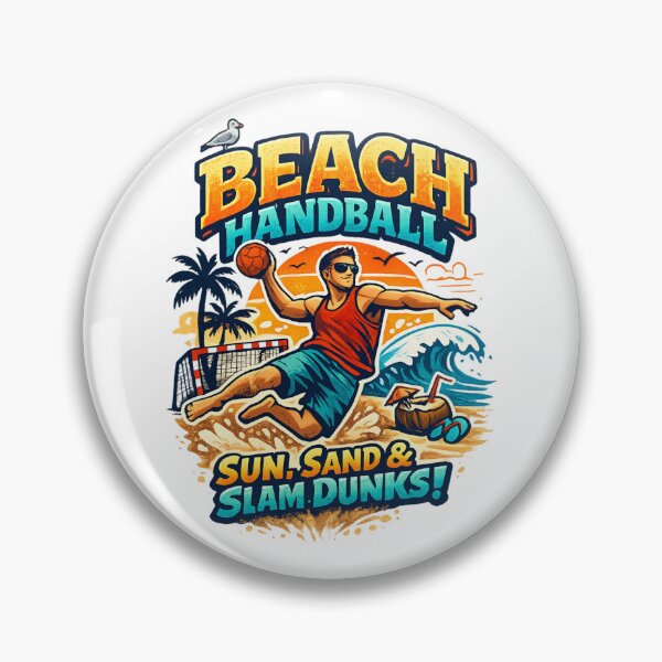 Item preview, Beach Handball – Sun, Sand & Big Throws designed and sold by SidTastic .