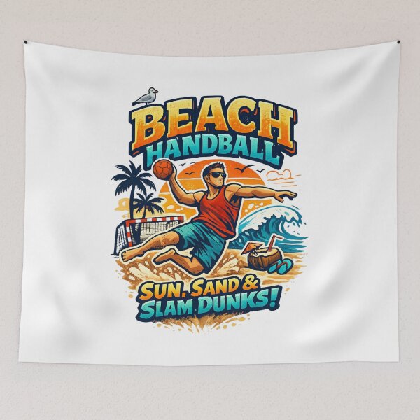 Item preview, Beach Handball – Sun, Sand & Big Throws designed and sold by SidTastic .