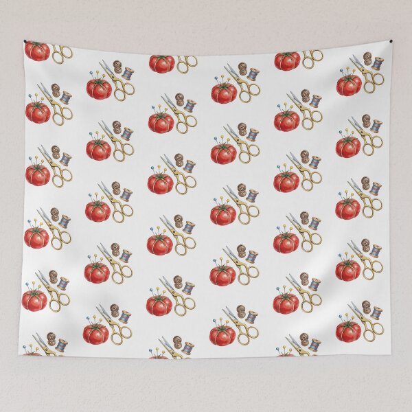 Item preview, Illustration for sewing a pincushion designed and sold by AillustriaAK.
