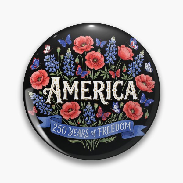 Item preview, America 250 Years Of Freedom Floral Shirt designed and sold by TeNovaStudio.