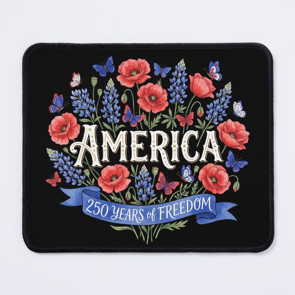 Item preview, America 250 Years Of Freedom Floral Shirt designed and sold by TeNovaStudio.
