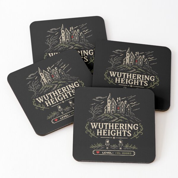 Item preview, Wuthering Heights Pixel Art Retro Gaming Level The Moors designed and sold by Fenay Designs.