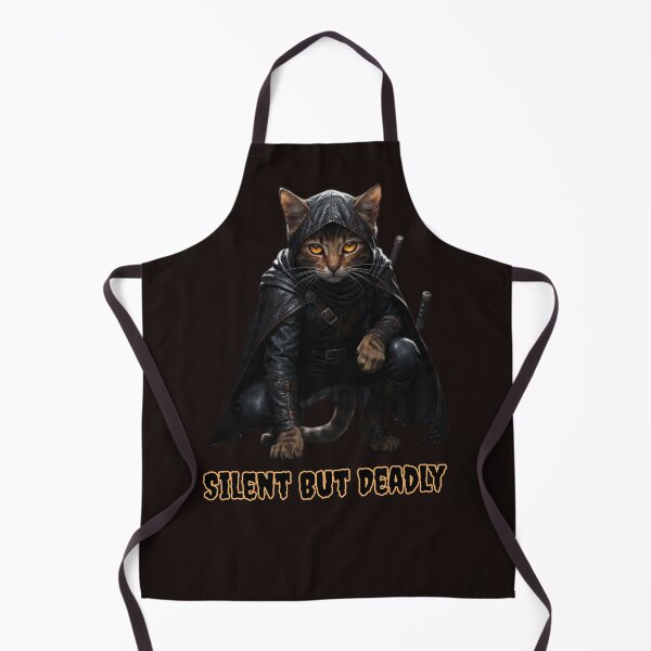 Item preview, Silent But Deadly Ninja Cat designed and sold by Moody Vibes Studio.