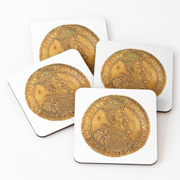 Item preview, Sigismund III Dukat Gold Coin, Medieval Coin, Fantasy Coin (front-side version) designed and sold by Yaremchuk.