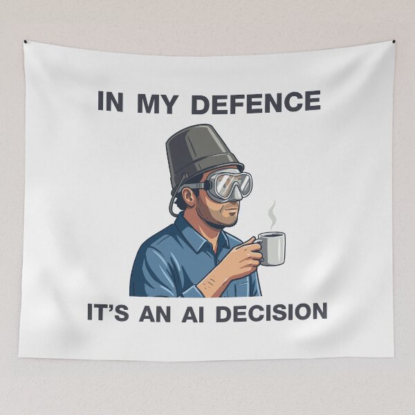 Item preview, Blame The AI designed and sold by BHP Studio.
