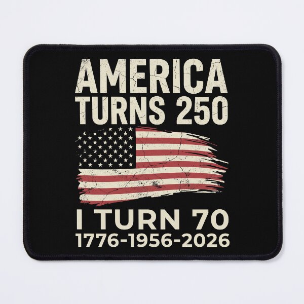 Item preview, America Turns 250 I Turn 70 Birthday Shirt designed and sold by TeNovaStudio.