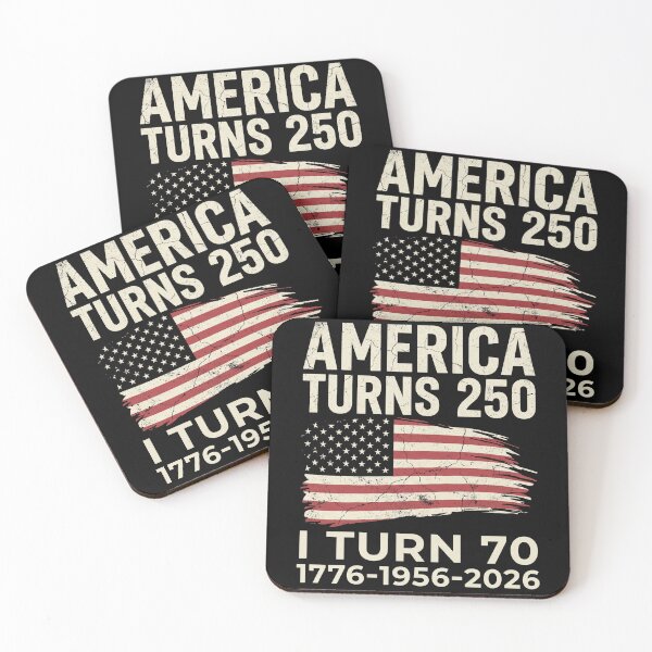 Item preview, America Turns 250 I Turn 70 Birthday Shirt designed and sold by TeNovaStudio.