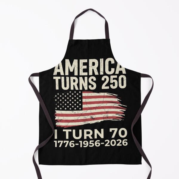 Item preview, America Turns 250 I Turn 70 Birthday Shirt designed and sold by TeNovaStudio.