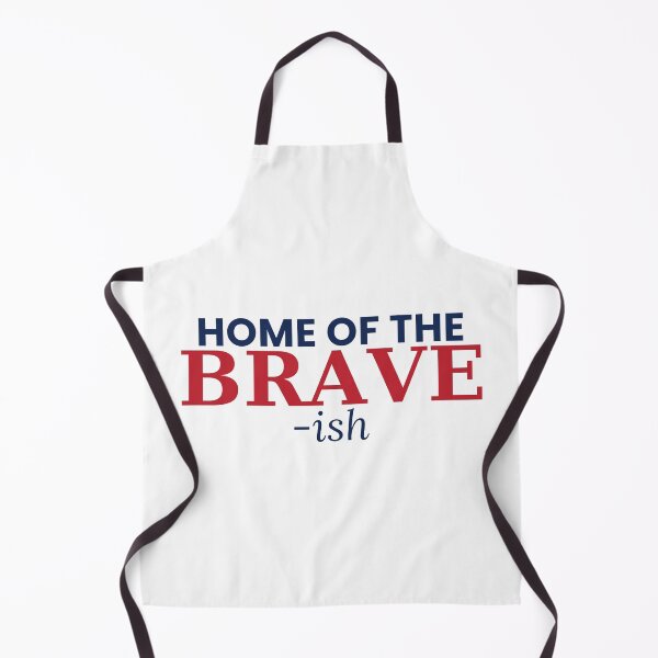 Item preview, Home Of The Brave-ish Funny 4th Of July Tee designed and sold by 7Four1 Designs.