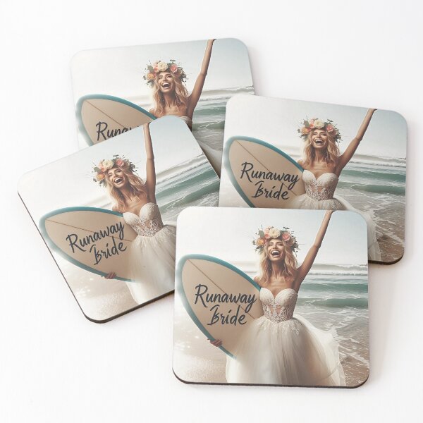 Item preview, Ocean Bride Wedding Surfboard designed and sold by Voodoo Store Paranormal Collections.