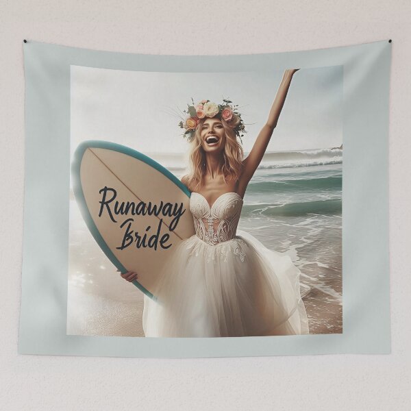 Item preview, Ocean Bride Wedding Surfboard designed and sold by Voodoo Store Paranormal Collections.