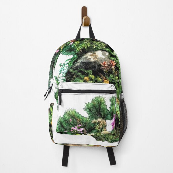 Item preview, Wall Art - Postcard - T-shirt: Floral Rock Garden Harmony designed and sold by ForeverPrintsOK.