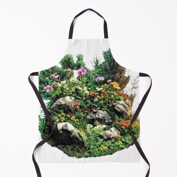 Item preview, Wall Art - Postcard - T-shirt: Floral Rock Garden Harmony designed and sold by ForeverPrintsOK.