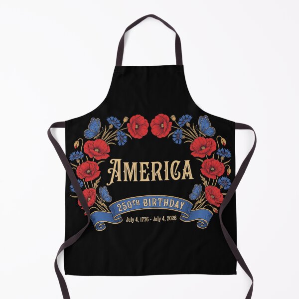 Item preview, America 250th Birthday July 4th Floral Shirt designed and sold by TeNovaStudio.