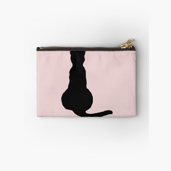 Item preview, Back View Of An Insubordinate Cat Black Silhouette designed and sold by taiche.