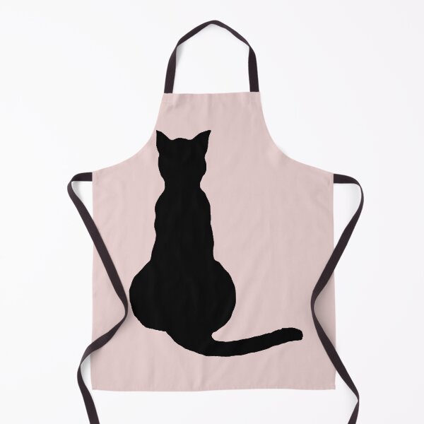 Item preview, Back View Of An Insubordinate Cat Black Silhouette designed and sold by taiche.