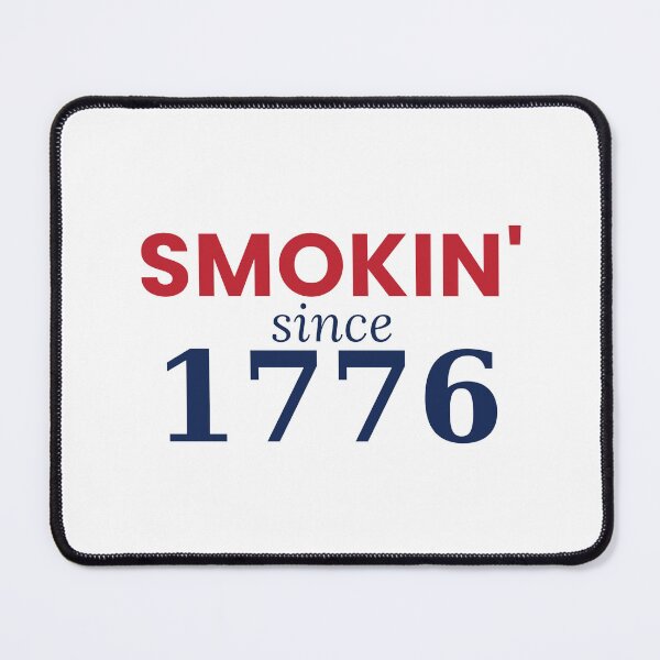 Item preview, Smokin Since 1776 Funny 4th Of July BBQ Tee designed and sold by 7Four1 Designs.