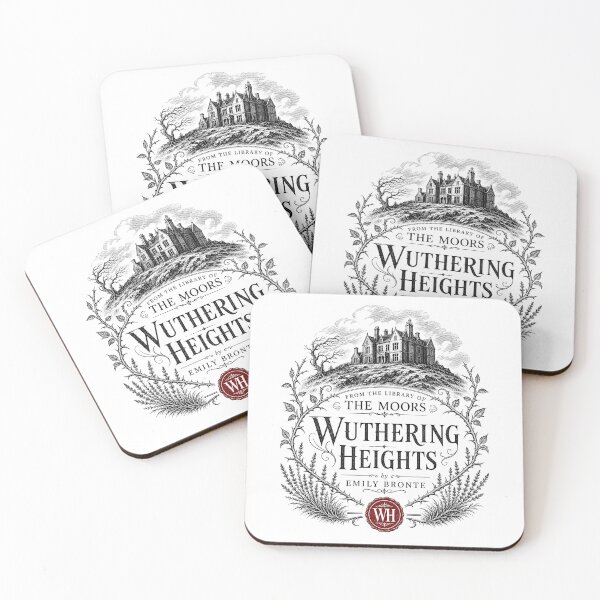 Item preview, Wuthering Heights From The Library Of The Moors Bookplate designed and sold by Fenay Designs.