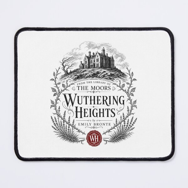 Item preview, Wuthering Heights From The Library Of The Moors Bookplate designed and sold by Fenay Designs.
