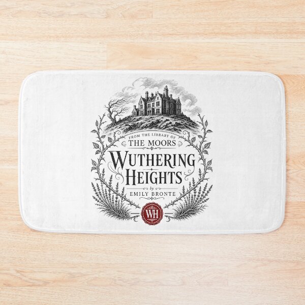 Item preview, Wuthering Heights From The Library Of The Moors Bookplate designed and sold by Fenay Designs.