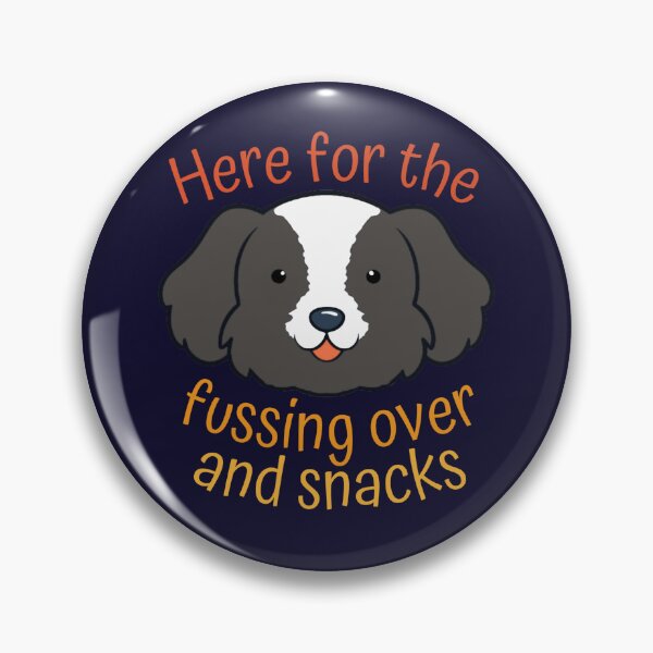Item preview, Here For The Fussing Over and Snacks Funny Lowchen Dog  designed and sold by glowvim.