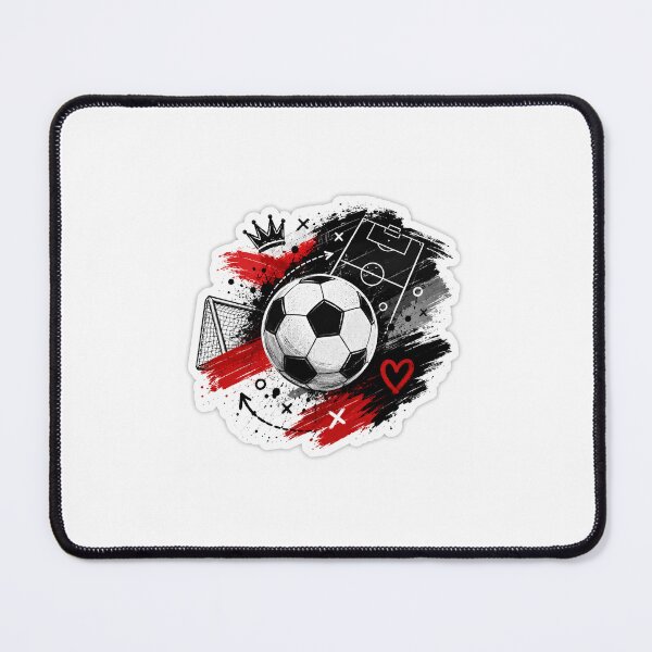 Item preview, Born to Play Built to Win | Football Motivation Sticker designed and sold by Creative-Nest Pixel.