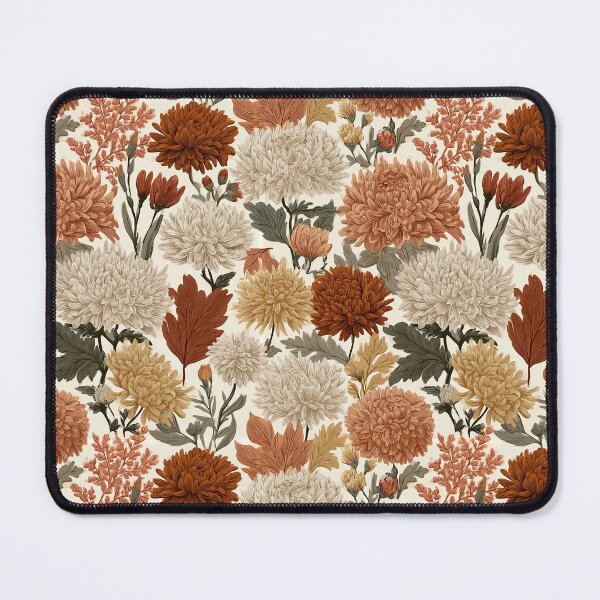 Item preview, Bold Chrysanthemum Floral  - Birth Flower Pattern   - Retirement Gifts for Mom designed and sold by RoyalStarsPatts.