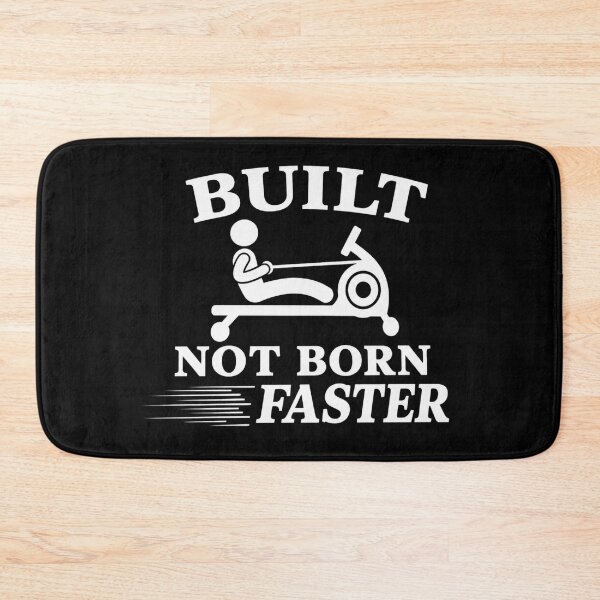 Item preview, Built Not Born Faster Rowing Machine Gym Fitness Gift T-Shirt designed and sold by Digistore1221.