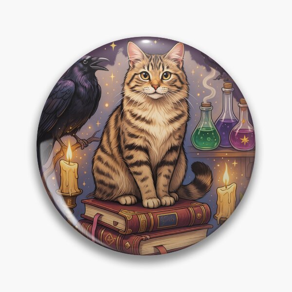 Item preview, Books, Magic & Cats | Cozy Fantasy Witchcore Cat Design designed and sold by PatsiRose.