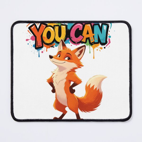 Item preview, You Can Fox Positive Art designed and sold by LINSSEX Style • Urban & Sport Streetwear.