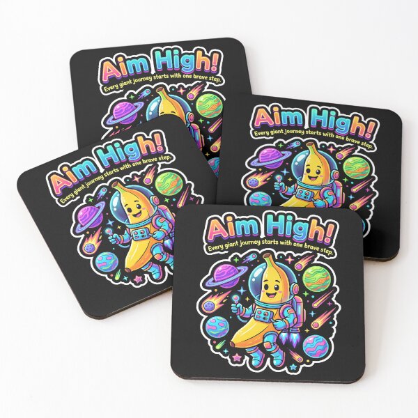 Item preview, Aim High! – Banana Astronaut Adventure designed and sold by Tharaazu.