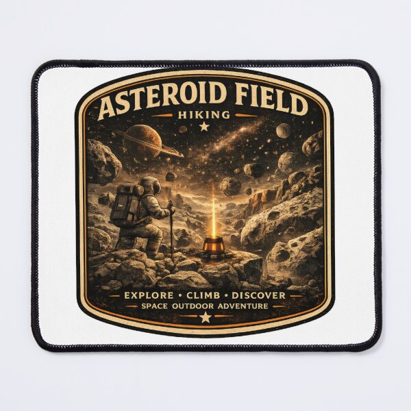Item preview, Asteroid Field Space Hiking Adventure designed and sold by Bans-T.