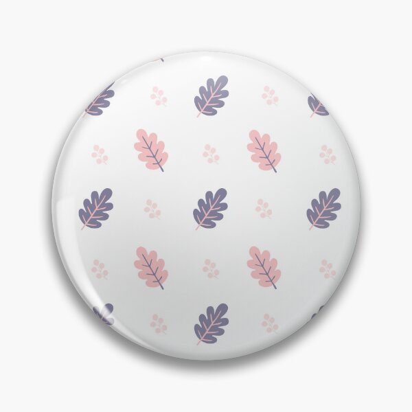 Item preview, Cute Pastel Pink and Purple Leaves Pattern designed and sold by Heydailyday.