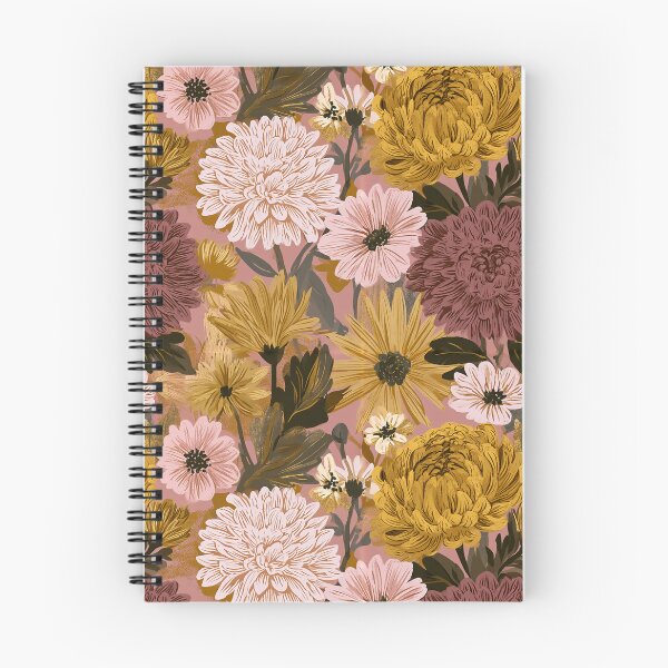 Item preview, Delicate Chrysanthemum Floral  - Retro Flower Floral   - Retirement Gifts for Wife designed and sold by RoyalStarsPatts.
