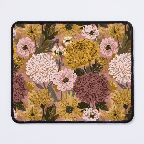 Item preview, Delicate Chrysanthemum Floral  - Retro Flower Floral   - Retirement Gifts for Wife designed and sold by RoyalStarsPatts.