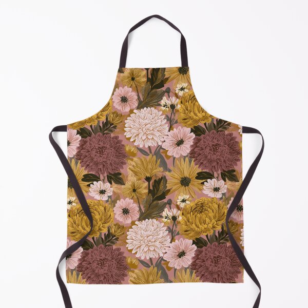 Item preview, Delicate Chrysanthemum Floral  - Retro Flower Floral   - Retirement Gifts for Wife designed and sold by RoyalStarsPatts.