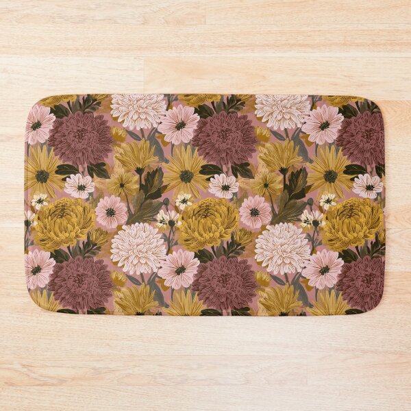 Item preview, Delicate Chrysanthemum Floral  - Retro Flower Floral   - Retirement Gifts for Wife designed and sold by RoyalStarsPatts.